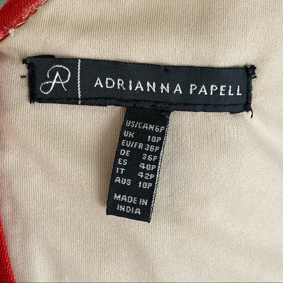 Adrianna Papell Beaded Crop Tank with Spaghetti Straps Size 6 Petite - Picture 8 of 14